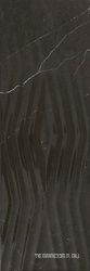 Geneva black рельеф wall 02 XX|25x75