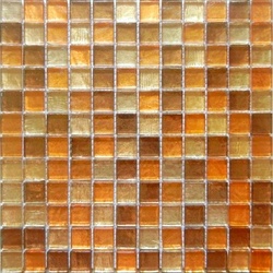Мозаика из стекла на сетке S10-007 ZZ |30x30