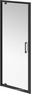 Душевая дверь , распашная, 80х195, цв.матовый черный ZZ Kerama Marazzi VETRO VE.80.PD.BLK.M