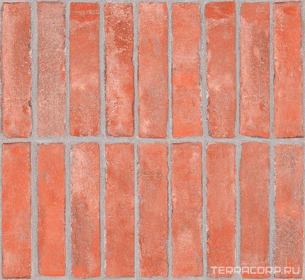 Керамогранит Sant Agostino Bit Cotto Mat 5x20 Красный, фото 4