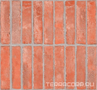 Керамогранит Sant Agostino Bit  Cotto Mat 5x20 Красный 