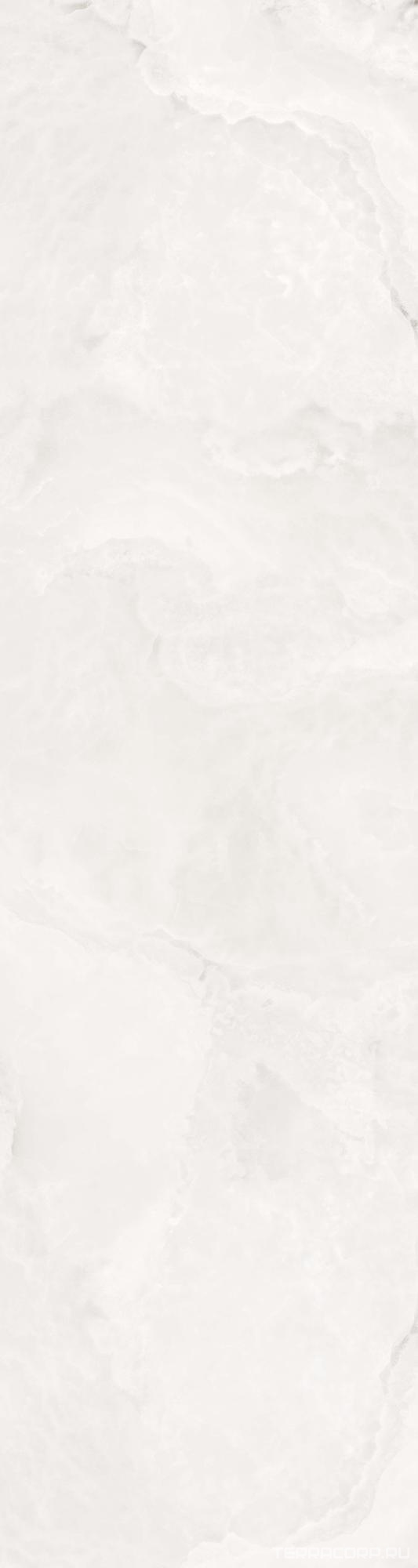 Керамогранит Exterior Ceramica Arch Rock Collection Cloudy Onyx Brillo High Gloss 15 mm 80x300 Белый, фото 4
