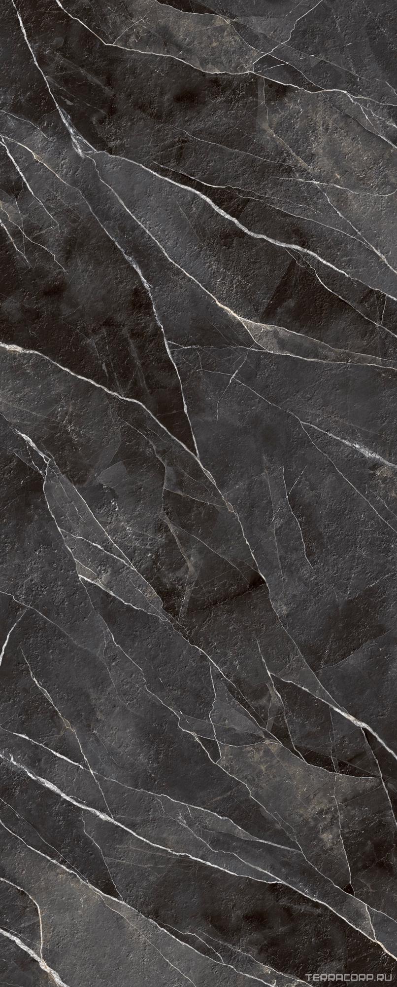Керамогранит Laminam Rus Diamond Calacata Black Bocc. 120x300 5,6 мм 120x300 Серый, фото 3