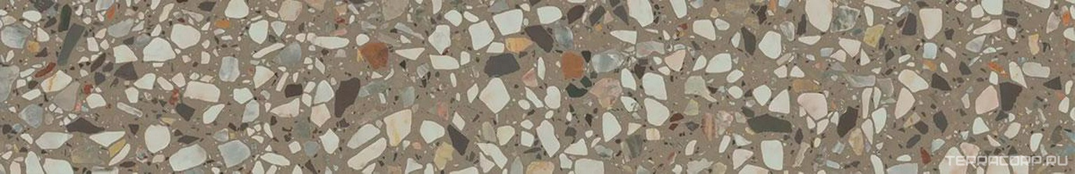 Подступенок Бричиола серый матовый обрезной 60x10,7x0,9