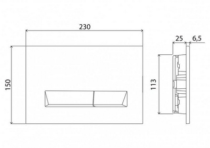 Инстал.д/подвесн. унитаза,1090х500х105мм, со смывным бачком скрытого монтажа, фронт.управл, крепёж, кнопка смыва BB012-MR-NERO.M в компл,BelBagno80ZZ BelBagno Универсал BB002-80/BB012-MR-NERO.M