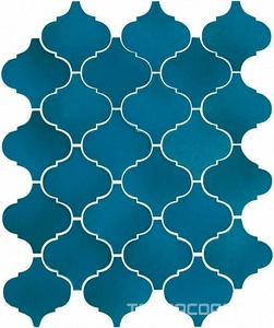 Мозаика Kerama Marazzi Арабески Майолика  синий26x30 Синий 