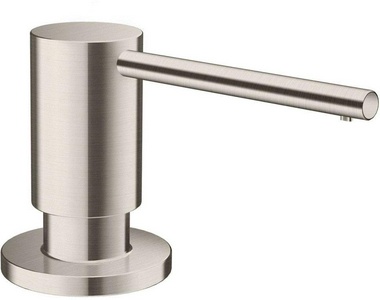 Диспенсер для жидкого мыла или средства для мытья посуды, для установки в столешницу до h55мм, (цв.нерж.сталь), A41 ZZ Hansgrohe Универсал 40438800