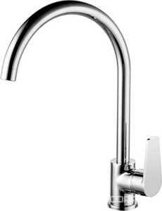 Смеситель для кухни, с поворотным изливом, (цв.хром),  ZZ Latuno 103 L10312