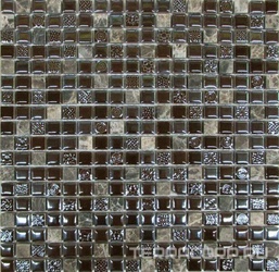 Мозаика из стекла на сетке SK10-060 XX |30x30