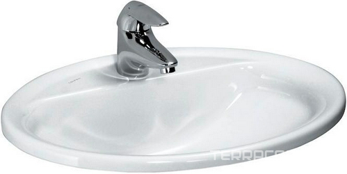 Раковина Laufen Pro 8.1395.1.000.104.1 встраиваемая| 56x16x44