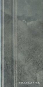 Керамическая плитка Kerama Marazzi Джардини Плинтус  серый темный 20x40 Серый 