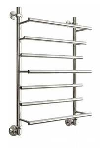 Полотенцесушитель водяной 80х50 см,  БЕЗ установочного комплекта n166302, цв. хром глянец KL Двин Q Primo 4627085974123 / 4627086037551