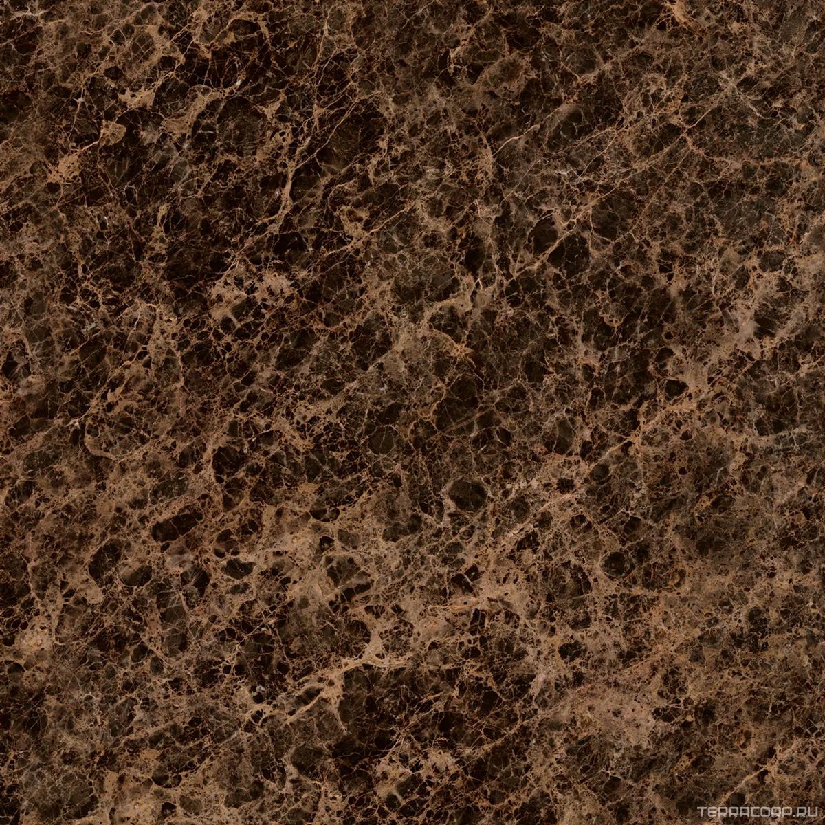 Керамогранит Ariostea Ultra Marmi Dark Emperador Lucidato (Shiny) 6 mm 75x75 Комбинированный, фото 4
