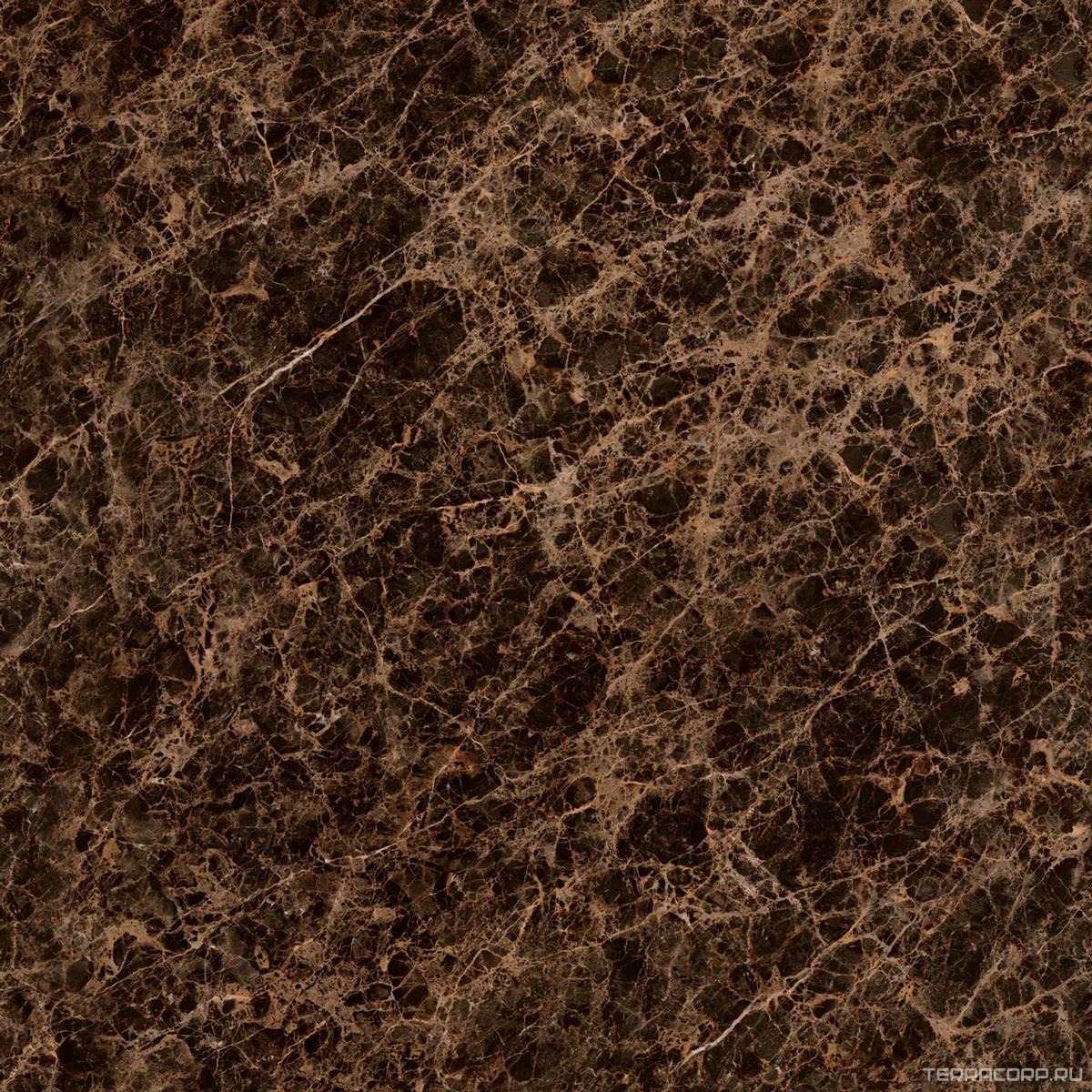 Керамогранит Ariostea Ultra Marmi Dark Emperador Lucidato (Shiny) 6 mm 75x75 Комбинированный, фото 3