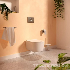 Инсталляция для подвесного унитаза, двойной смыв, 3/6 л. (БЕЗ клавиши) ZZ Berges Novum 040000