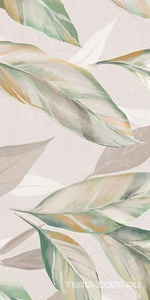 Керамическая плитка Azori Ebri  foliage 1 31.5x63 Комбинированный 