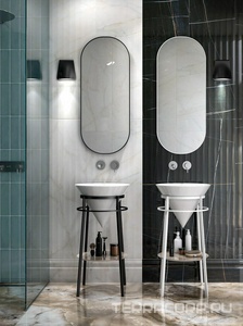 Метал.подставка для раковины CONO 44 белая матовая, ZZ Kerama Marazzi Cono CO.44\WHT.M