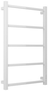 Полотенцесушитель "-26" 800*500 мм, электрический, пульт управления справа, в комплекте 4 телескоп.кроншт., цв.белый глянец ZZ Сунержа Формат 12526-8050