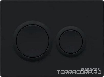 Комплект : инсталляция для подвесного унитаза+ клавиша цв.черный+ подвесной унитаз безободковый с сиденьем микролифт ZZ Berges Универсал 043311