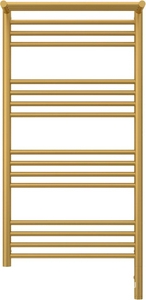 Полотенцесушитель электрический " с полкой 3.0" 1000х500 мм, скрытое подключ. в компл., блок упр. справа, цв. золото,  ZZ Сунержа Богема 03-5807-1050