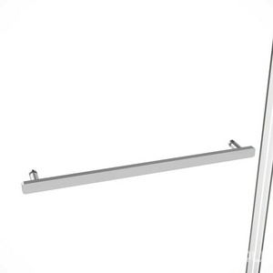 Душевой уголок 1400х900хh2000мм, прямоуг., правый/левый, (стекло прозрачное 6мм Easy Clean, фурн.цв.хром),  ZZ Vincea Slim Soft VSR-1SS9014CL