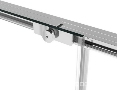 Душевой уголок 1400х900хh2000мм, прямоуг., правый/левый, (стекло прозрачное 6мм Easy Clean, фурн.цв.хром),  ZZ Vincea Slim Soft VSR-1SS9014CL