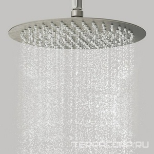 Верхний душ 250 мм, цв. никель, без кронштейна ZZ Wasserkraft wern A121