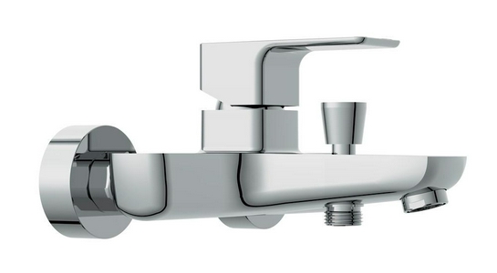 Смеситель для ванны/душа, без аксессуаров, цв.хром Cersanit geo 63040