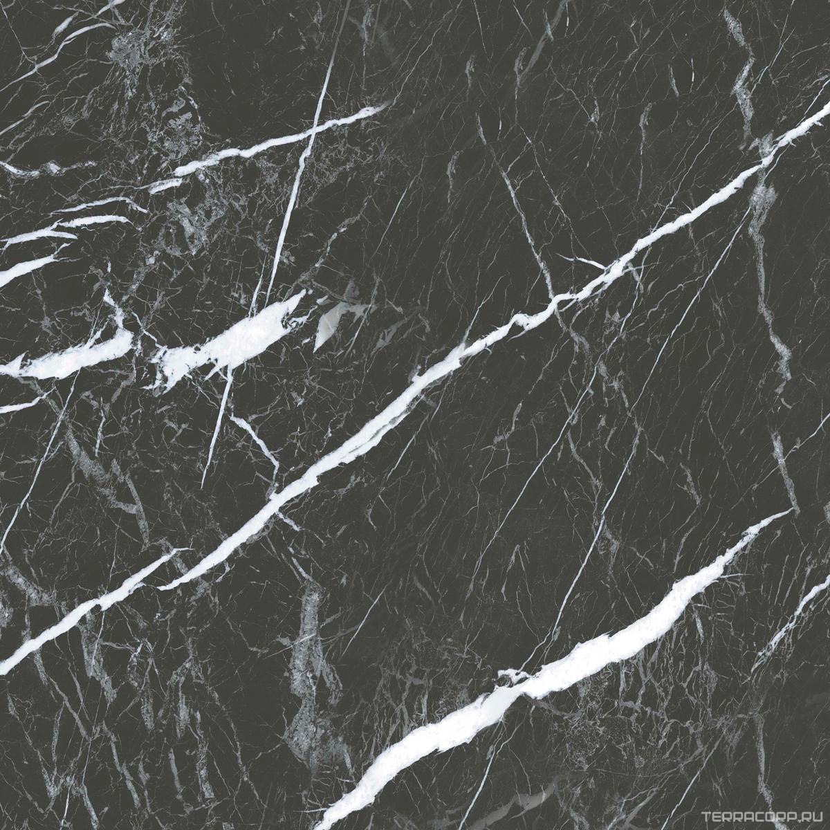 Керамогранит Zerde Marona black 80x80 Черный, фото 5