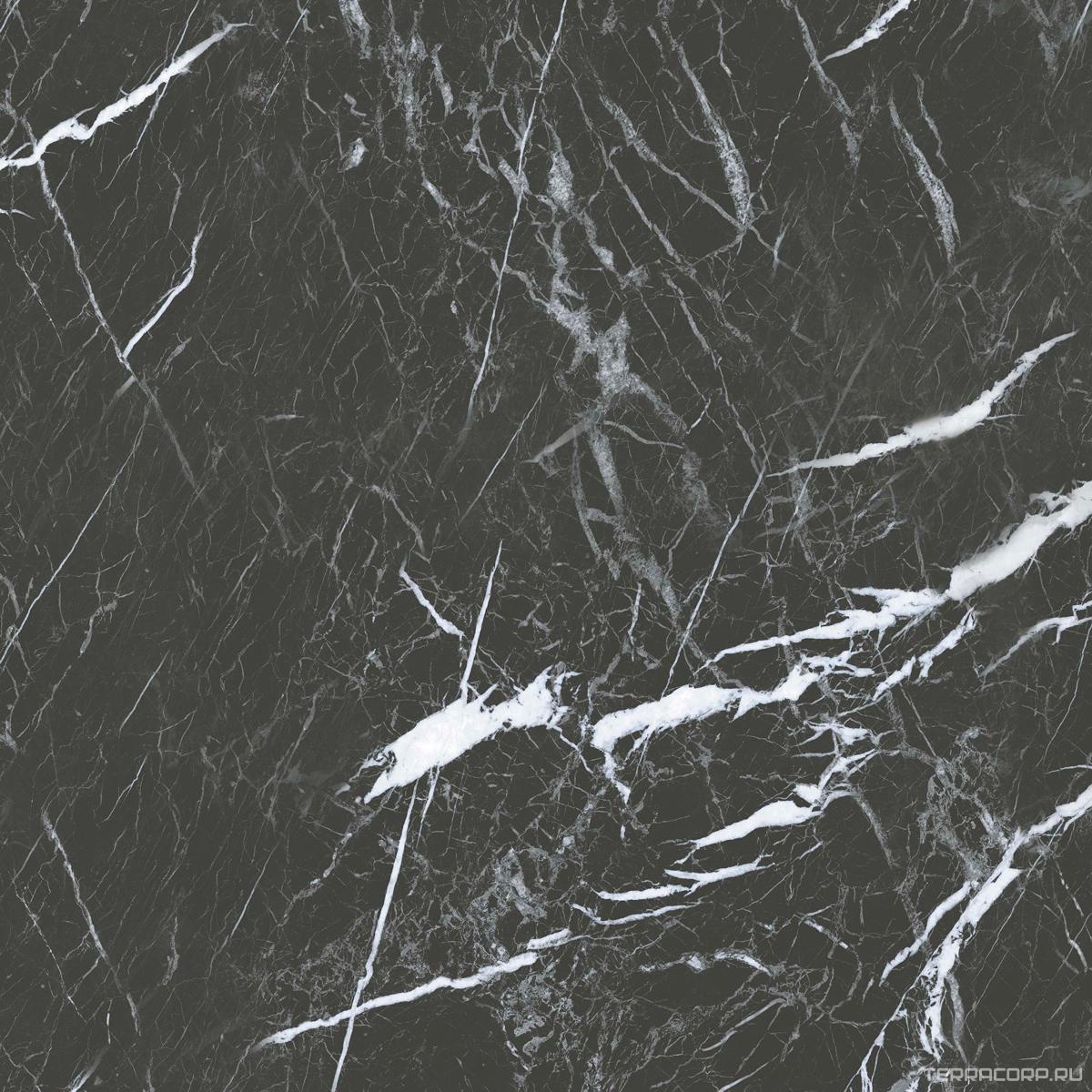 Керамогранит Zerde Marona black 80x80 Черный, фото 6