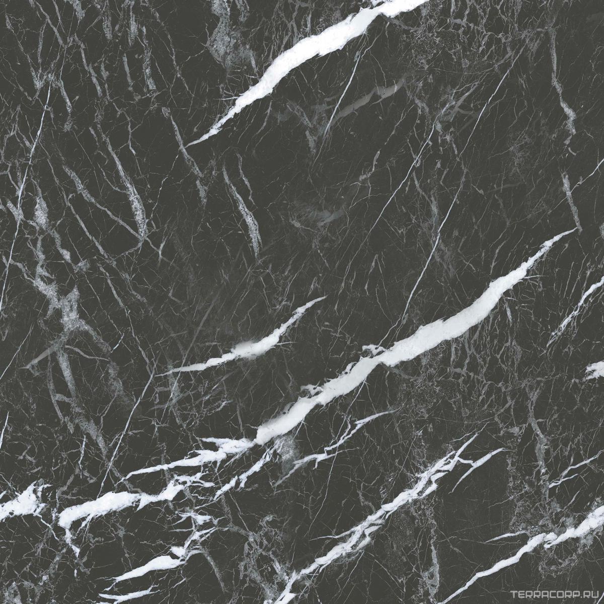 Керамогранит Zerde Marona black 80x80 Черный, фото 7