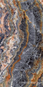 Керамогранит Sant Agostino Star  Onyx Indigo 90180 Kry (п.п.) 90x180 Комбинированный 