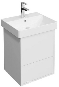 Тумба подвесная 50 см, 2 ящика, без раковины арт..wb.50,  цвет белый матовый Kerama Marazzi PRO PRO.50.2\WHT