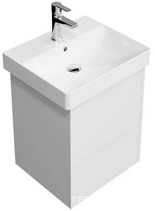 Тумба подвесная 50 см, 2 ящика, без раковины арт..wb.50,  цвет белый матовый Kerama Marazzi PRO PRO.50.2\WHT