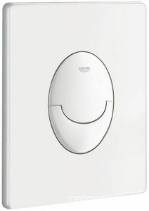 Накладная панель, 2 объема смыва, вертикальная, цв белый ZZ Grohe Универсал 38505SH0