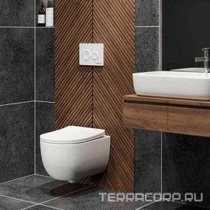 Клавиша для инсталляции, двухрежимная, цв. белый ZZ Berges Novum 040061