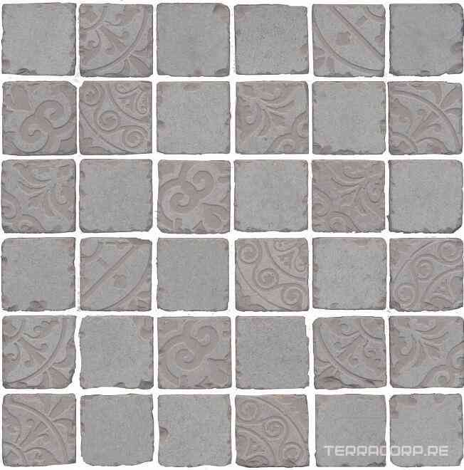 Про Фьюче серый мозаика дек. SAB+BR (гр.) 30x30| ZZ