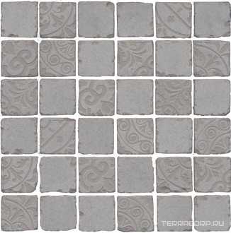 Про Фьюче серый мозаика дек. SAB+BR (гр.) 30x30| ZZ
