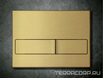 Клавиша для инсталляции NOVUM L8, R8, D8, S8, F8, O8, двухрежимная, цв. бронза ZZ Berges Novum 040018