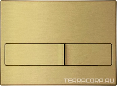 Клавиша для инсталляции NOVUM L8, R8, D8, S8, F8, O8, двухрежимная, цв. бронза ZZ Berges Novum 040018