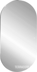 Зеркало 1050*550 мм, LED- подсвека, сенсор, универсальный монтаж, цв. черный