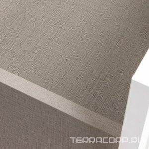 Тумба под раковину, с 2 выкатными ящиками, 776x469хh613мм, без раковины/столешницы, БЕЗ РУЧЕК, (цв.серый матовый),  ZZ La Fenice Cubo FNC-01-CUB-G-80-2