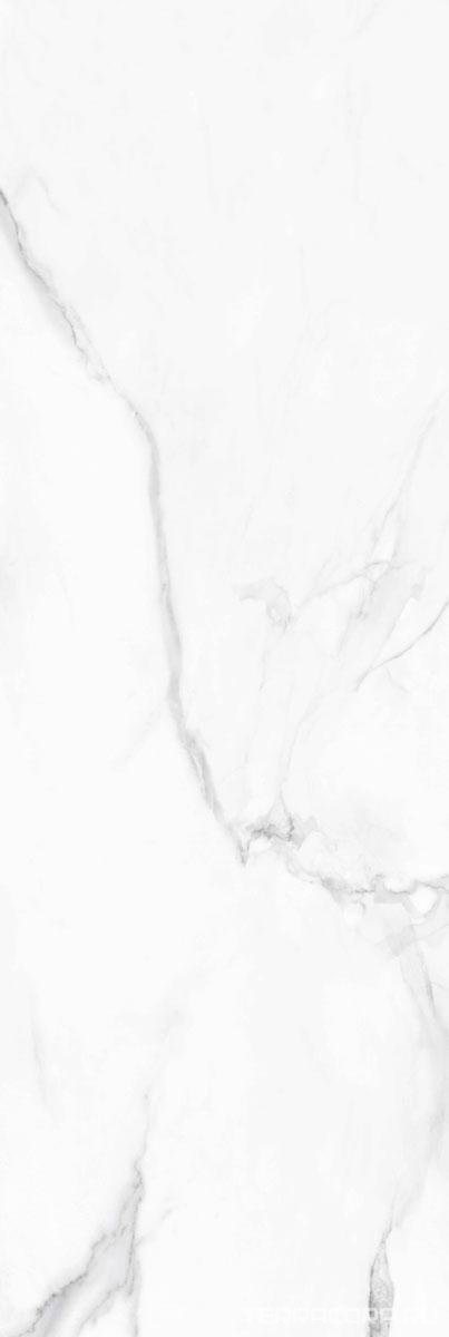 Керамическая плитка Gracia ceramica Hokku Marble glossy white wall 01 30х90 Белый, фото 4