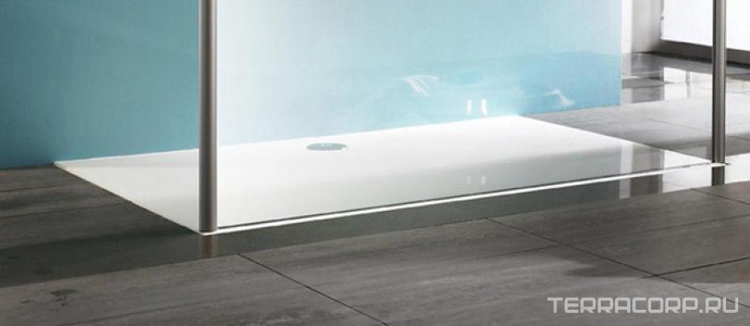 Поддон душевой А2=1400мм х А1=1000мм х h30мм, (БЕЗ рамы и сливного оборудования),  ZZ Huppe Huppe EasyStep 215130 055