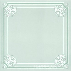 Петергоф зеленый дек. пол 40,2х40,2| XX