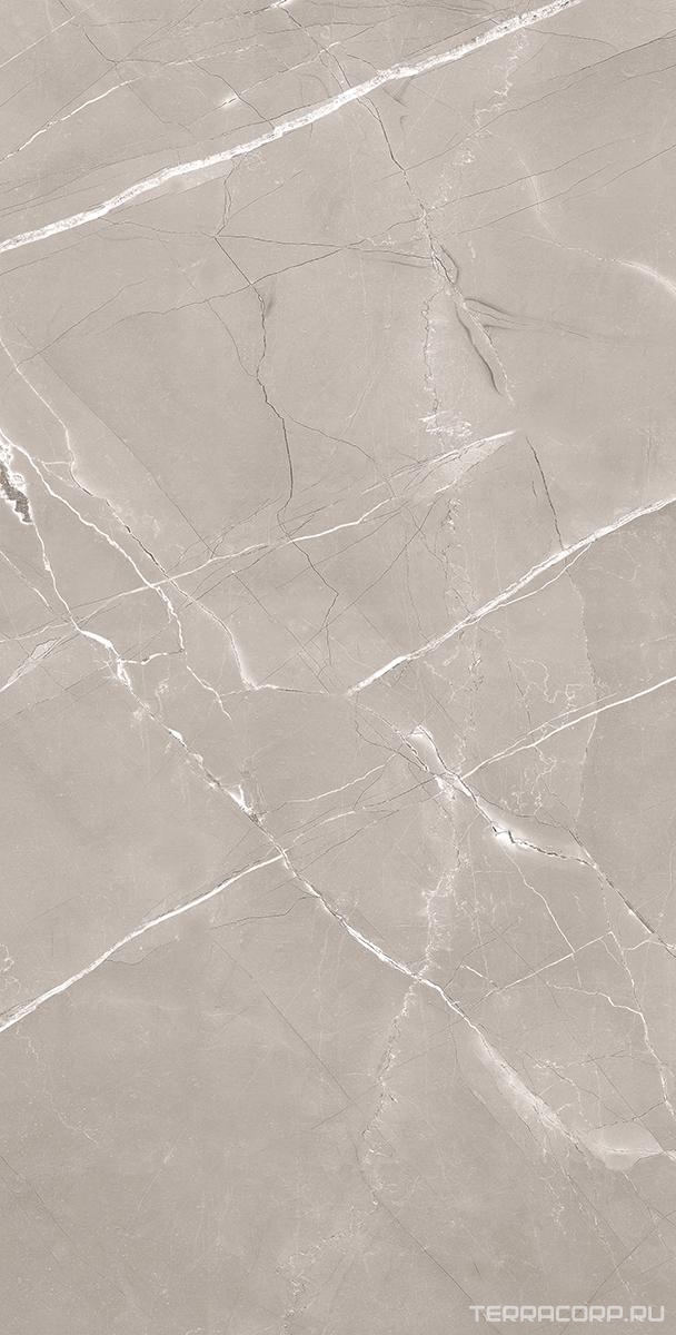 Керамогранит Alpas Euro Premium Marble Armani Grey Satin 60x120 Серый, фото 4