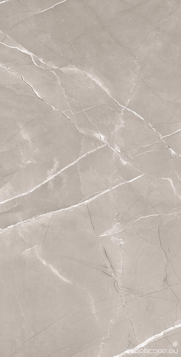 Керамогранит Alpas Euro Premium Marble Armani Grey Satin 60x120 Серый, фото 7