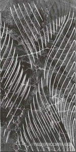 Керамическая плитка Kerama Marazzi Коррер  чёрный глянцевый структура обрезной 30x60 Черный 