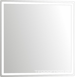 Зеркало Geometry Classic 700, 70х70 см, сенсорное управление, светодиодная подсветка, ZZ