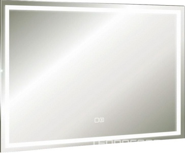 Зеркало 800*h600 мм, подогрев, LED подстветка, сенсорный выключатель Silver Mirrors Ливия ФР-00001193